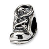 Reflection Beads Sterling Silver Baby Shoe Bead