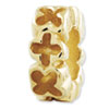 Reflection Beads 14k Yellow Gold Floral Bead