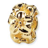 Reflection Beads 14k Yellow Gold Floral Bead