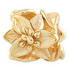 Reflection Beads Sterling Silver and Gold-plated Plumeria Floral Bead