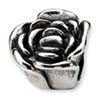 Reflection Beads Sterling Silver Rose Floral Bead