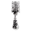 Reflection Beads Sterling Silver Snowman Dangle Bead