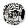 Reflection Beads Sterling Silver Floral Bead