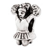 Reflection Beads Sterling Silver Cheerleader Bead