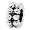 Reflection Beads Sterling Silver Bali Bead