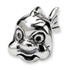 Reflection Beads Sterling Silver Fish Bead