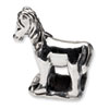 Reflection Beads Sterling Silver Horse Bead