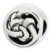 Reflection Beads Sterling Silver Knot Bead