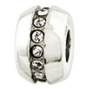Reflection Beads Sterling Silver Swarovski Elements Bead