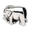 Reflection Beads Sterling Silver Elephant Bead