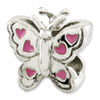 Reflection Beads Sterling Silver Kids Enameled Butterfly Bead