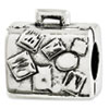 Reflection Beads Sterling Silver Suitcase Bead