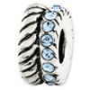 Reflection Beads Sterling Silver March Swarovski Elements Bead