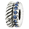Reflection Beads Sterling Silver September Swarovski Elements Bead