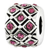 Reflection Beads Sterling Silver October Swarovski Elements Bead