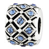 Reflection Beads Sterling Silver September Swarovski Elements Bead