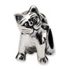 Reflection Beads Sterling Silver Cat Bead