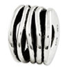 Reflection Beads Sterling Silver Bali Bead