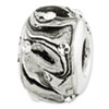 Reflection Beads Sterling Silver Molded with Swarovski Elements Bead