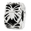 Reflection Beads Sterling Silver Cut Out Butterfly Bead
