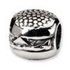 Reflection Beads Sterling Silver Hamburger Bead