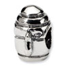 Reflection Beads Sterling Silver Teapot Bead