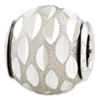 Reflection Beads Sterling Silver Velvet Diamond Cut Bead