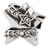Reflection Beads Sterling Silver Star Swarovski Elements Bead
