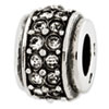 Reflection Beads Sterling Silver Swarovski Elements Bead