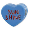 Reflection Beads Sterling Silver Kids Sun Shine Enameled Heart Bead
