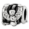 Reflection Beads Sterling Silver Kids Horseshoe, Lock and Cross Bead