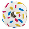 Reflection Beads Sterling Silver Enameled Donut with Sprinkles Bead