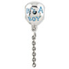 Reflection Beads Sterling Silver Enameled Its a Boy Balloon Bead