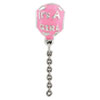 Reflection Beads Sterling Silver Enameled It's a Girl Balloon Bead