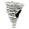 Reflection Beads Sterling Silver Tornado Bead