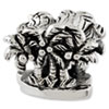 Reflection Beads Sterling Silver Palm Trees Bead