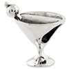 Reflection Beads Sterling Silver Martini Bead