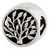 Reflection Beads Sterling Silver Tree Bead