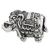 Reflection Beads Sterling Silver Elephant Bead