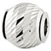 Reflection Beads Sterling Silver Diamond-cut Bead