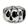 Reflection Beads Sterling Silver Jack o Lantern Bead