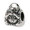 Reflection Beads Sterling Silver Speak No Evil Buddha Bead