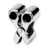 Reflection Beads Sterling Silver Scissors Bead