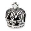 Reflection Beads Sterling Silver Crown Bead