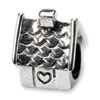 Reflection Beads Sterling Silver House Bead