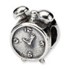 Reflection Beads Sterling Silver Alarm Clock Bead