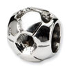 Reflection Beads Sterling Silver Soccer Ball Bead