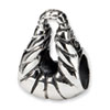 Reflection Beads Sterling Silver Striped Handbag Bead