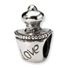 Reflection Beads Sterling Silver Love Perfume Bottle Bead