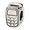 Reflection Beads Sterling Silver Cell Phone Bead